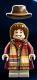 Lego Dr Who 4th Doctor with hat Minifigure